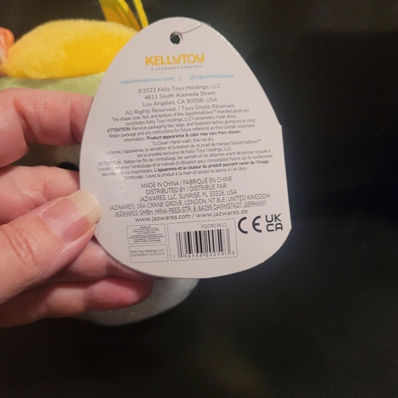 New Squishmallow Anjara the Breakfast Burrito 5" - Picture 3 of 8